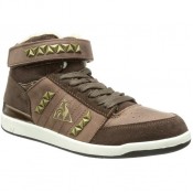 Le Coq Sportif Diamond Elance Mid Brun - Chaussures Basket Montante Femme Acheter